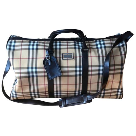 sac de voyage burberry femme